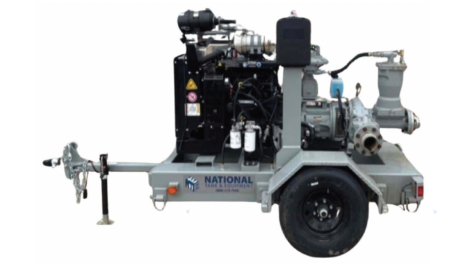 4 in vacuum assisted diesel driven pump 4NNT