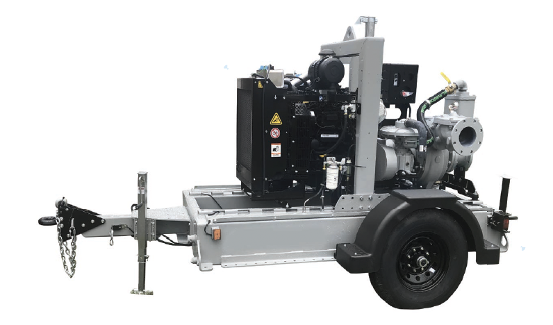 6 in High Volume Vac Assist Diesel Pump PP66S12