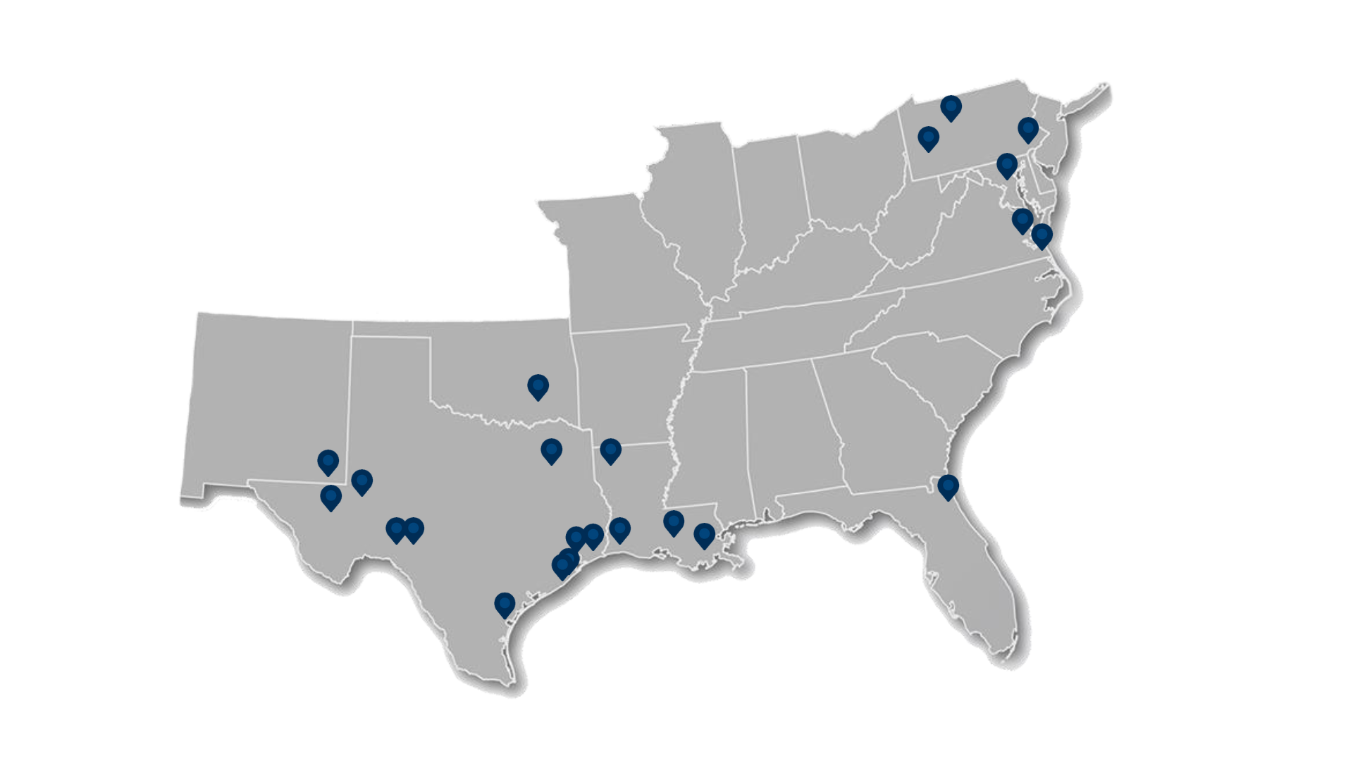 National Tank & Equipment Location Map